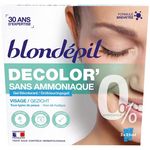 crème dépilatoire décolorante visage blondépil