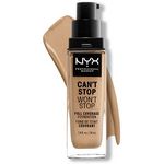 fond de teint couvrant nyx can’t stop won’t stop